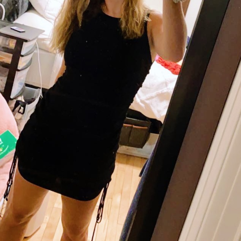 Black Lioness tight dress
